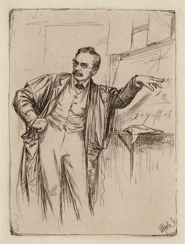 George Chrystal, Professor of Mathematics by William Brassey (after) Hole