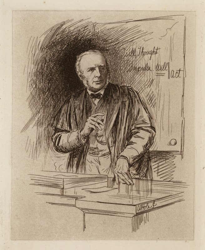 Henry Calderwood, Professor of Moral Philosophy by William Brassey (after) Hole