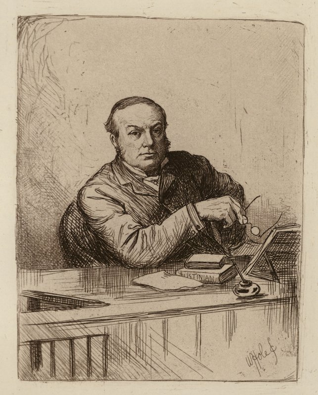 James Muirhead, Professor of Civil Law (engraving) by William Brassey (after) Hole