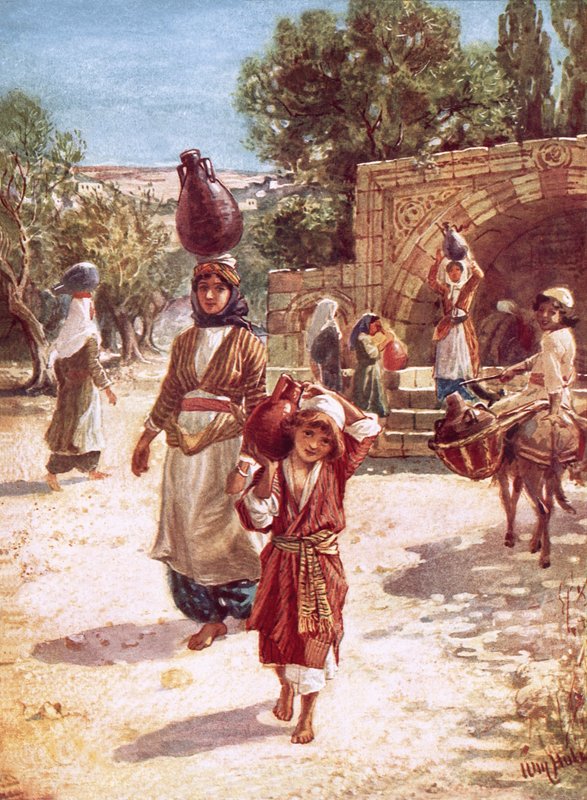 Christ as a young boy by William Brassey Hole