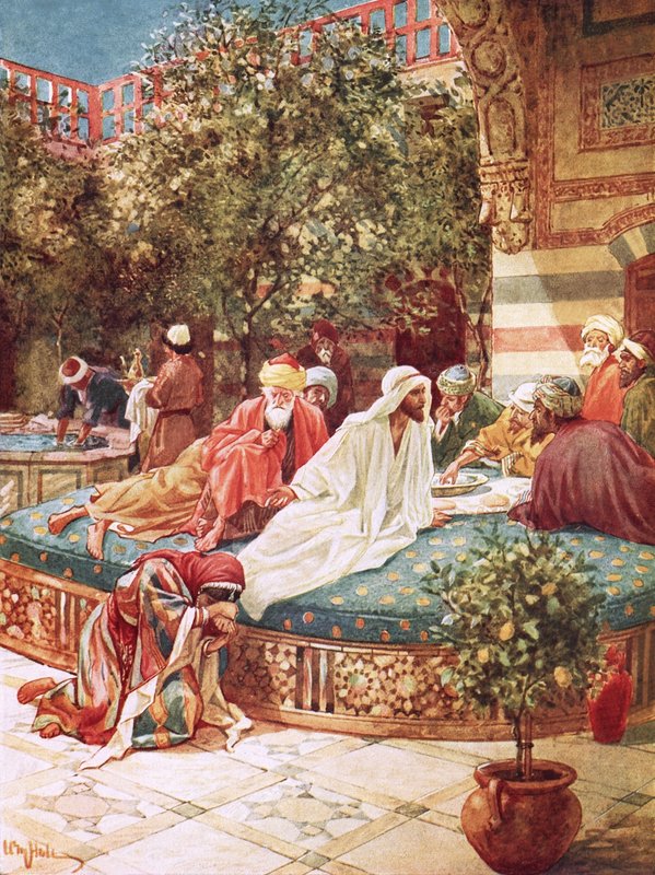 Jesus at the House of Simon the Pharisee by William Brassey Hole