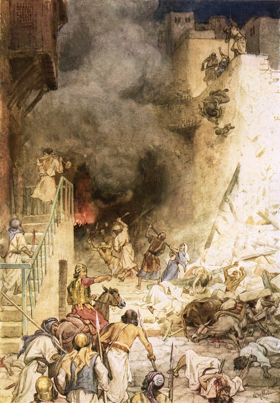 The destruction of Jericho by William Brassey Hole