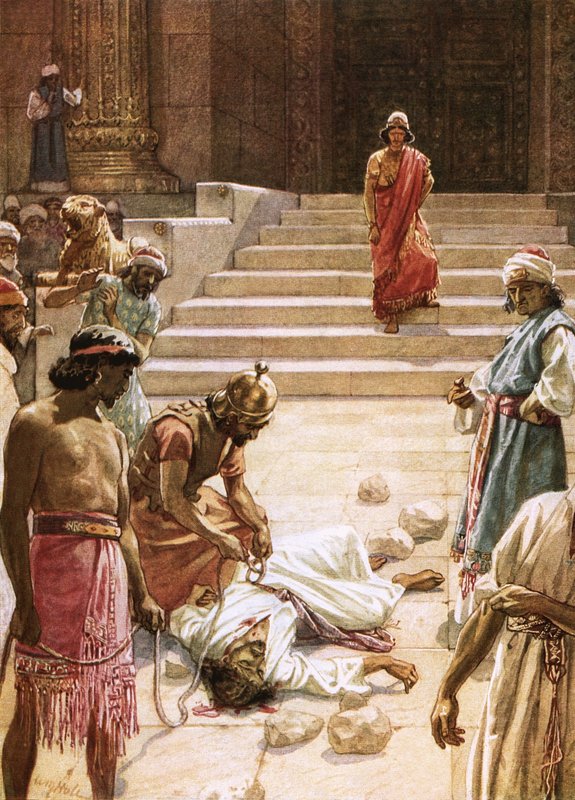 The Murder of Zechariah by William Brassey Hole