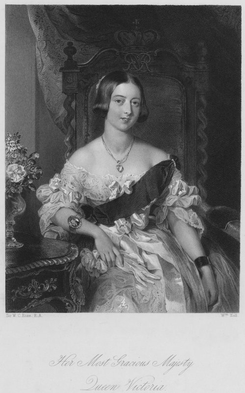 Her Most Gracious Majesty Queen Victoria by William Charles (after) Ross