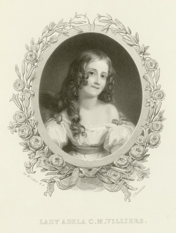 Lady Adela Corisande Maria Child Villiers by William Charles Ross