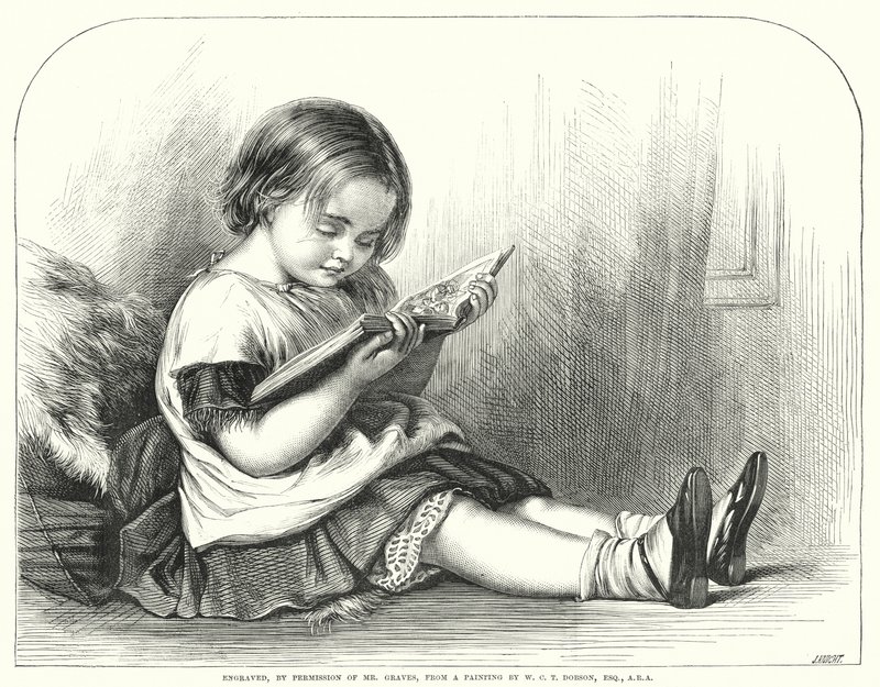 Reading by William Charles Thomas (after) Dobson
