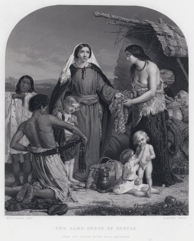 The Alms-Deeds of Dorcas by William Charles Thomas (after) Dobson