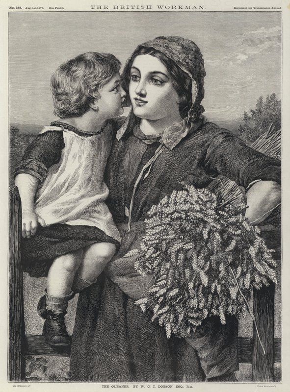 The Gleaner by William Charles Thomas (after) Dobson