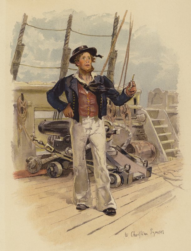 Boatswain, About 1820 by William Christian Symons