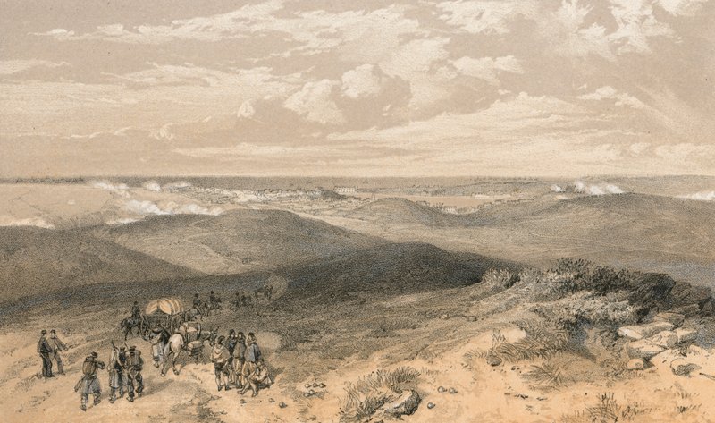 Sebastopol from the Rear of the English Batteries by William 