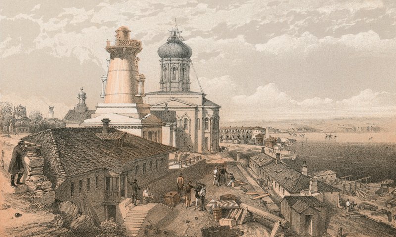 The Admiralty, Sebastopol by William Crimea Simpson