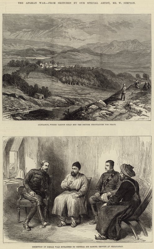 The Afghan War by William Crimea Simpson