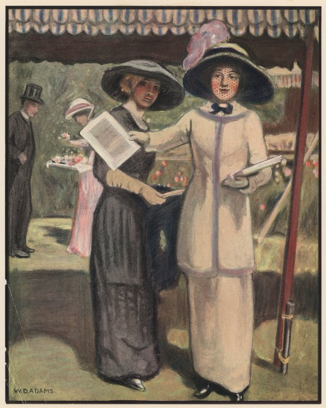 The Charity Bazaar, "No change given" by William Dacres Adams