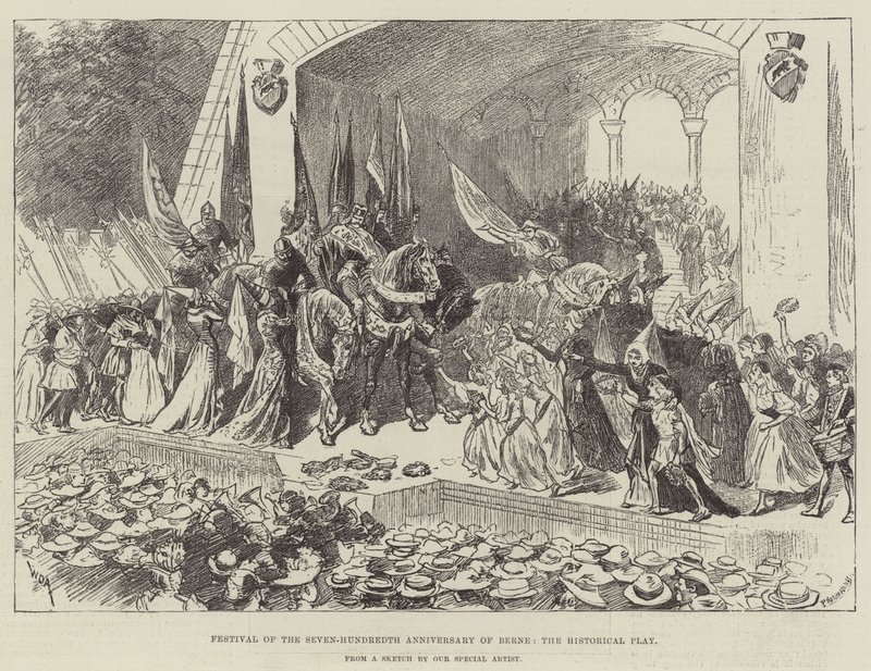 Festival of the Seven-Hundredth Anniversary of Berne, the Historical Play by William Douglas Almond