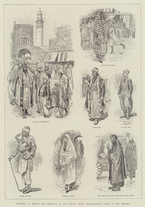 Sketches at Beyrout and Damascus by William Douglas Almond