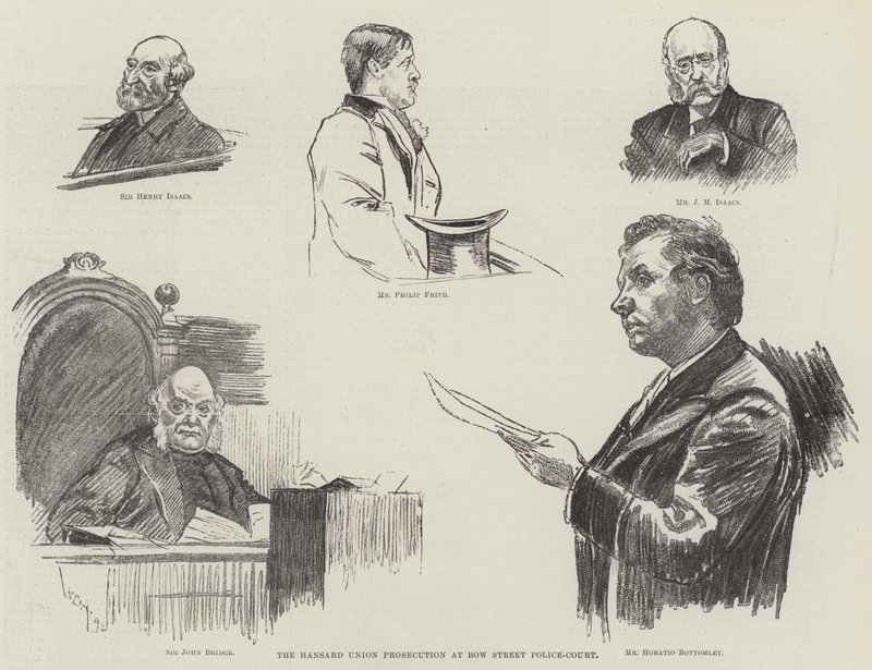 The Hansard Union Prosecution at Bow Street Police-Court by William Douglas Almond