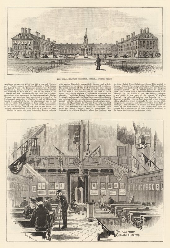 The Royal Military Hospital in Chelsea by William Douglas Almond