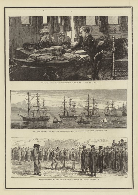 HRH the Late Duke of Clarence and Avondale by William Edward Atkins