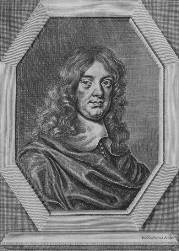 Abraham Cowley, English Poet by William Faithorne