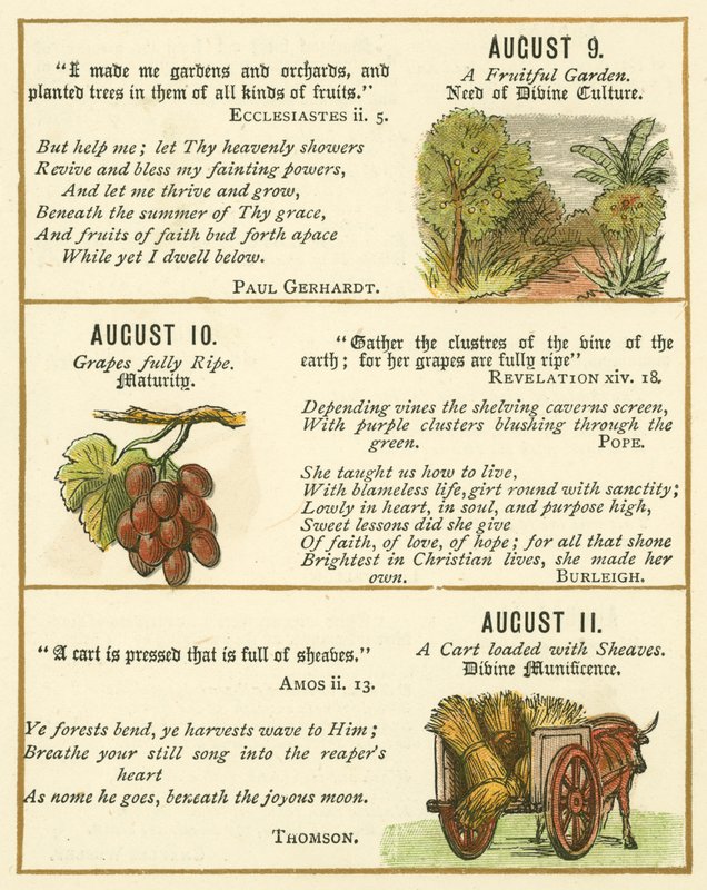 Page from The Bible Emblem Anniversary Book by William Foster