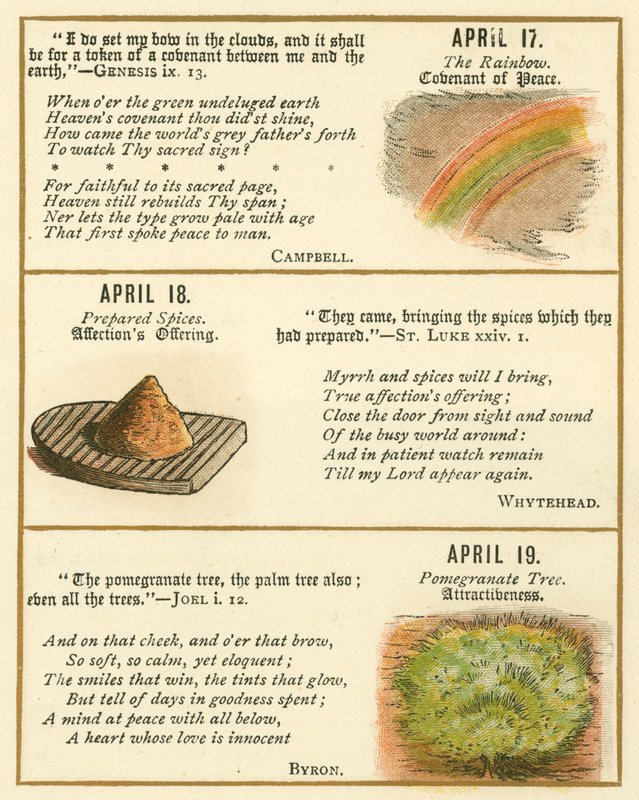 Page from The Bible Emblem Anniversary Book by William Foster