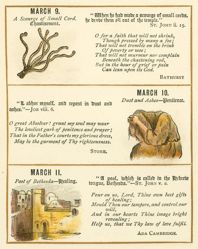 Page from The Bible Emblem Anniversary Book by William Foster