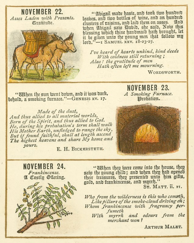 Page from The Bible Emblem Anniversary Book by William Foster