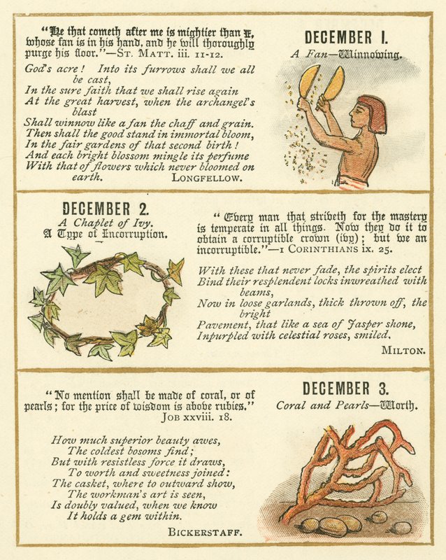 Page from The Bible Emblem Anniversary Book by William Foster