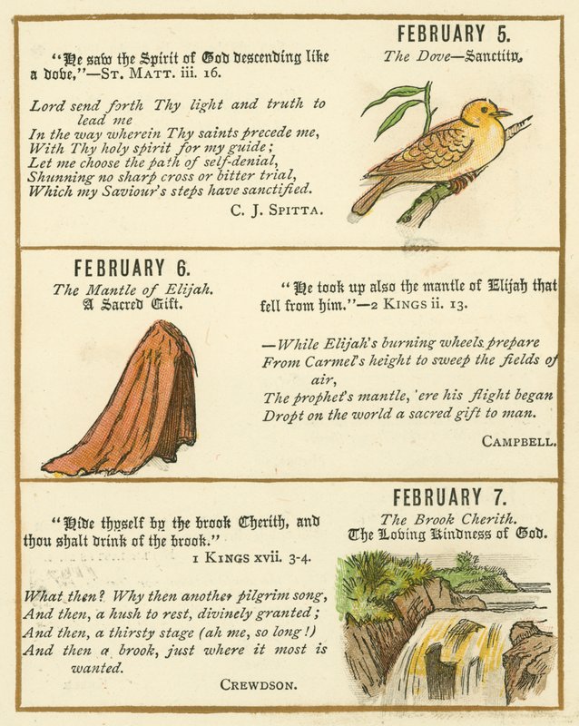 Page from The Bible Emblem Anniversary Book by William Foster