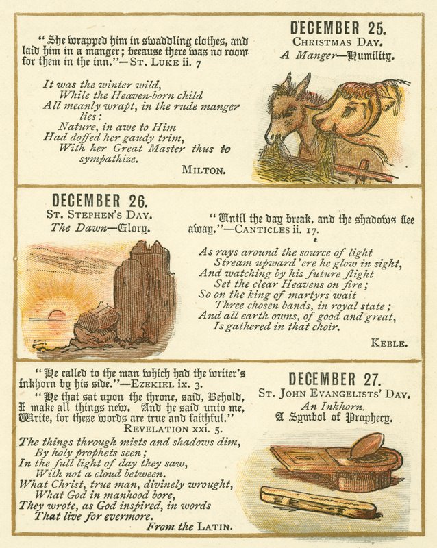 Page from The Bible Emblem Anniversary Book by William Foster