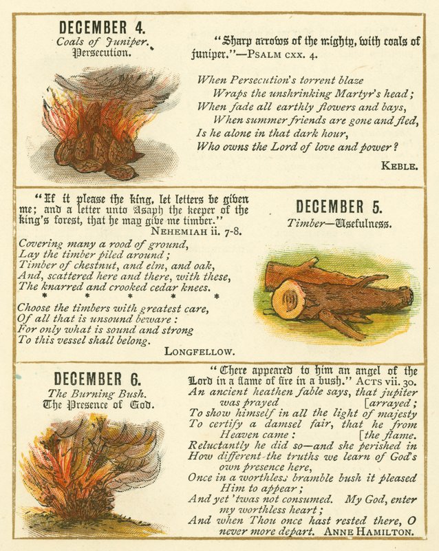 Page from The Bible Emblem Anniversary Book by William Foster