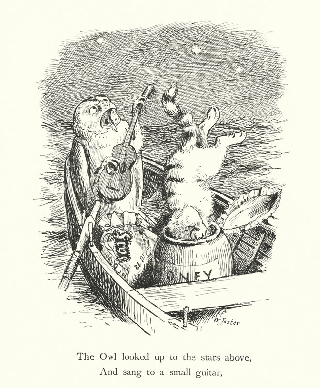 The Owl And The Pussy Cat by William Foster