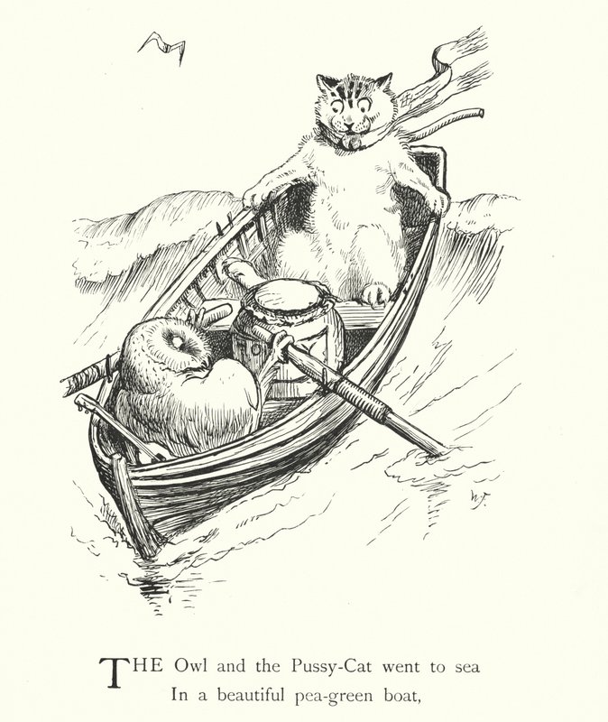 The Owl And The Pussy Cat by William Foster