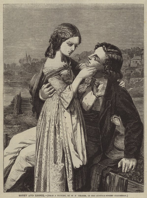 Sophy and Lionel by William Frederick Yeames