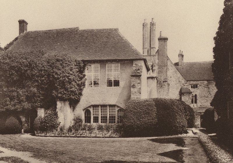 At Amberley Castle, West Sussex by William Galsworthy Davie
