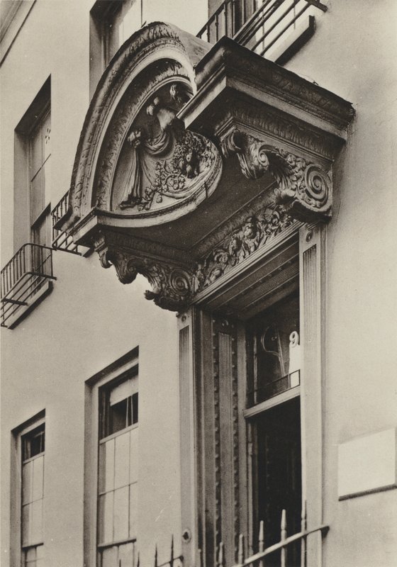 Doorway, 9, Grosvenor Road, London by William Galsworthy Davie