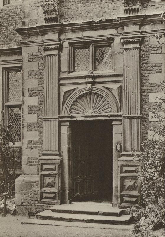 Doorway, Aston Hall, Warwickshire by William Galsworthy Davie