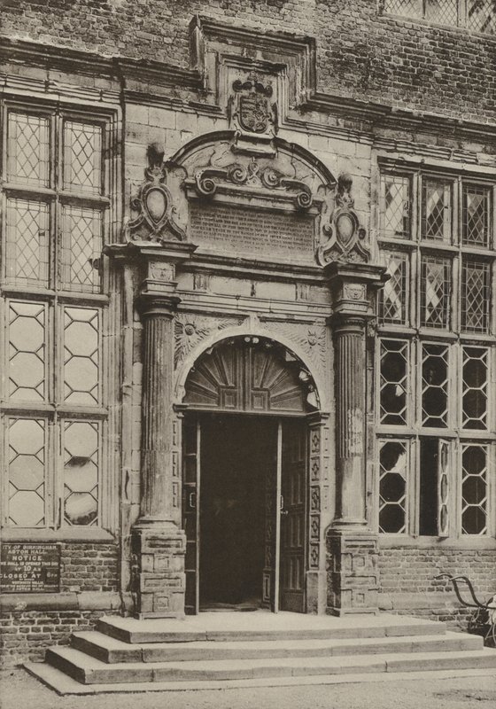 Doorway, Aston Hall, Warwickshire by William Galsworthy Davie