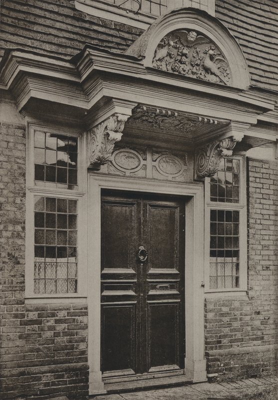 Doorway, Burwash, Sussex by William Galsworthy Davie