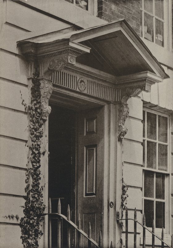 Doorway, Castle Hill, Winchester by William Galsworthy Davie
