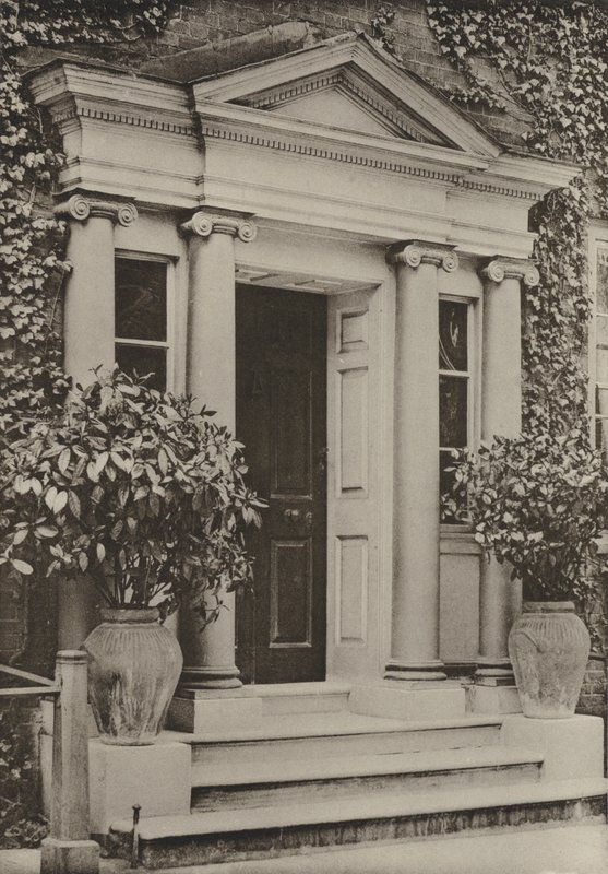 Doorway, East Pallant, Chichester by William Galsworthy Davie