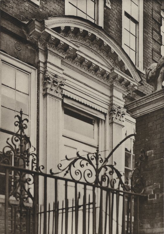 Doorway, North Pallant, Chichester by William Galsworthy Davie