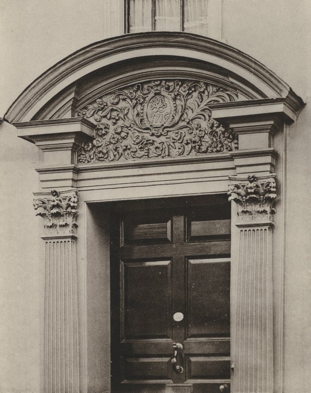 Doorway, Pudding Lane, Maidstone, Kent by William Galsworthy Davie