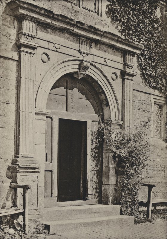 Doorway, Sackville College, East Grinstead by William Galsworthy Davie