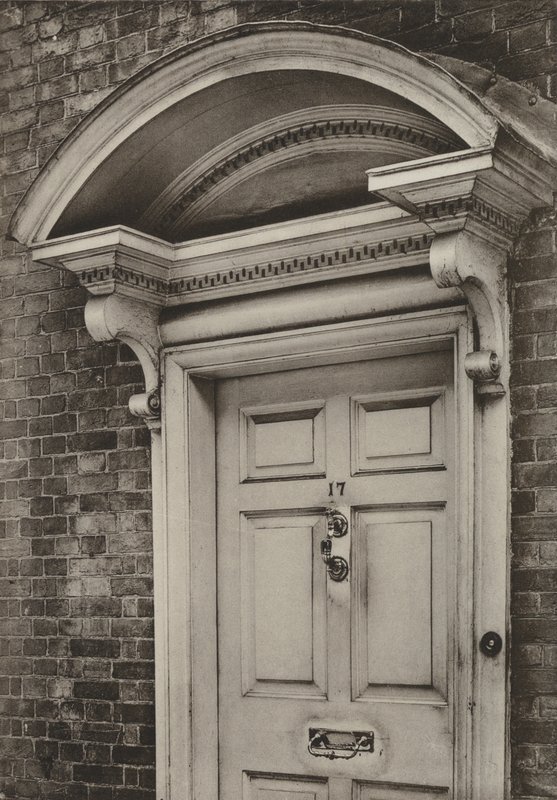 Doorway, The Causeway, Horsham, Sussex by William Galsworthy Davie