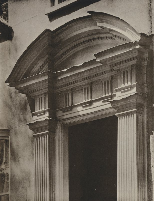 Doorway, The Conservative Club, Lewisham by William Galsworthy Davie
