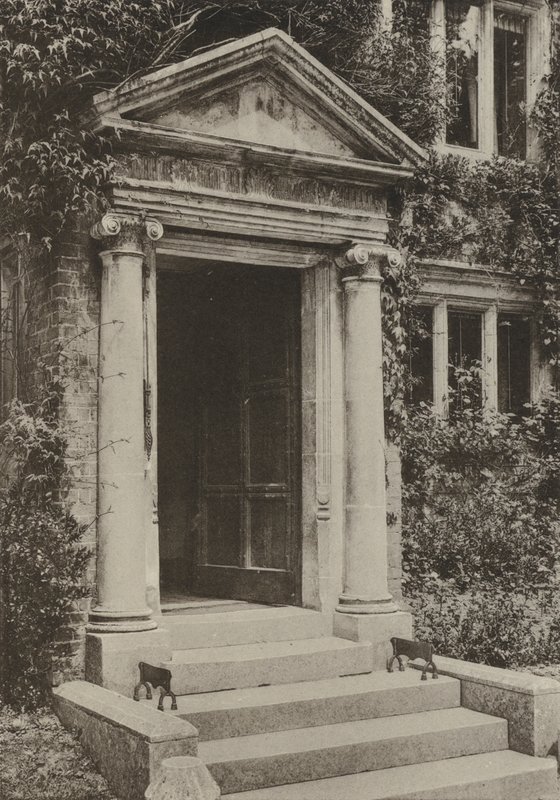 Doorway, The Deanery, Battle, Sussex by William Galsworthy Davie
