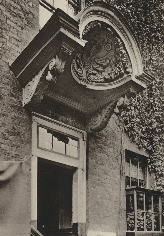 Doorway, The Manor House, Bermondsey, London by William Galsworthy Davie