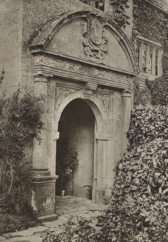 Doorway, The Manor, Upper Swell, Gloucestershire by William Galsworthy Davie