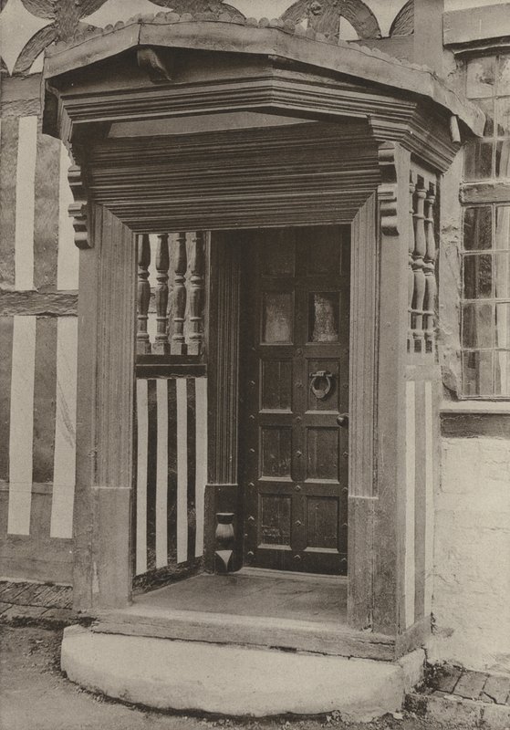 Doorway, The Middle House, Mayfield, Sussex by William Galsworthy Davie